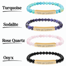Load image into Gallery viewer, Alpha-gal Syndrome Alert Bracelet