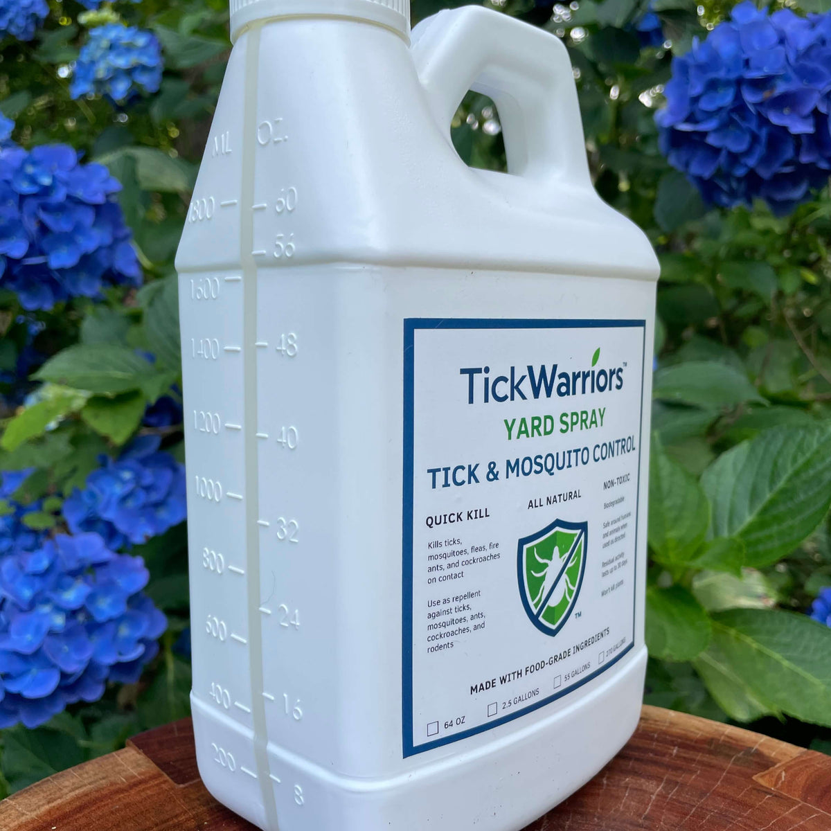 tick spray garden TickWarriors™ All-Natural Yard Spray 64oz