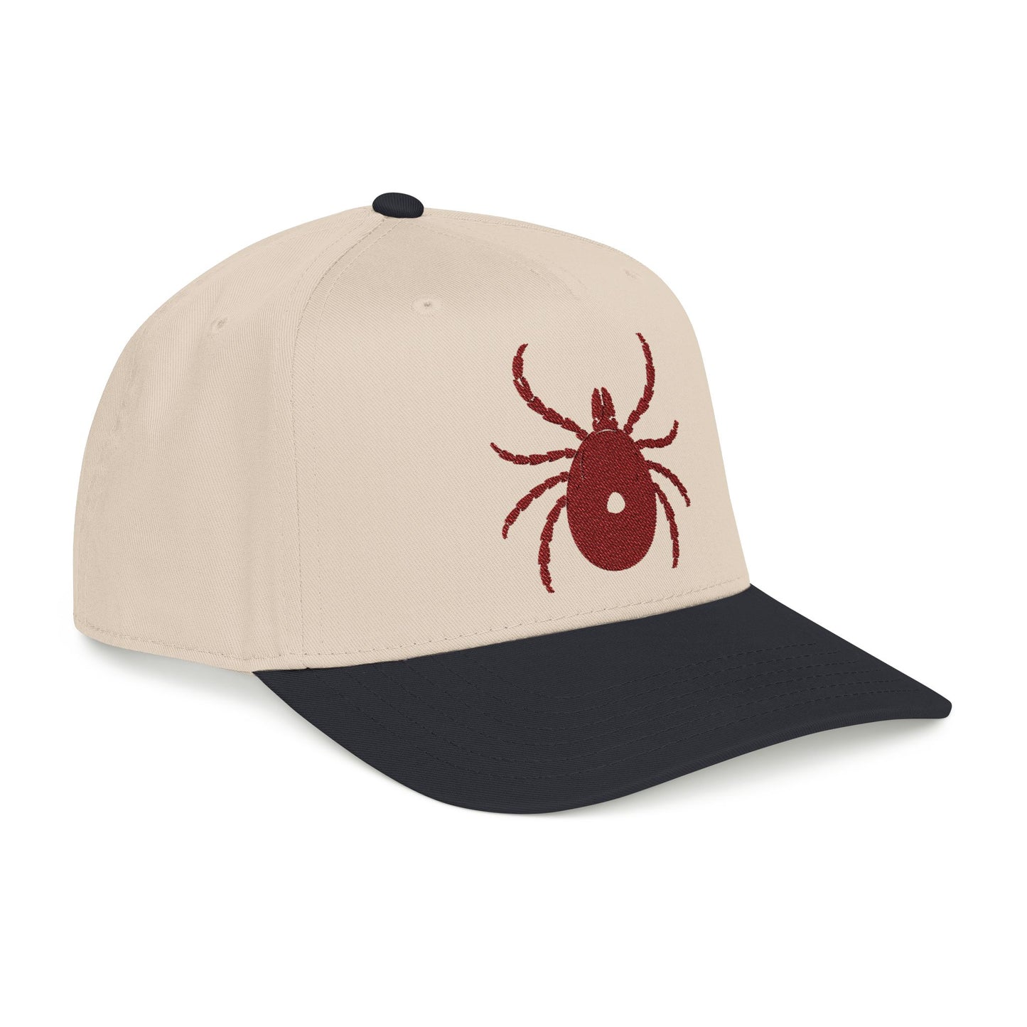 Tick Embroidered Baseball Cap