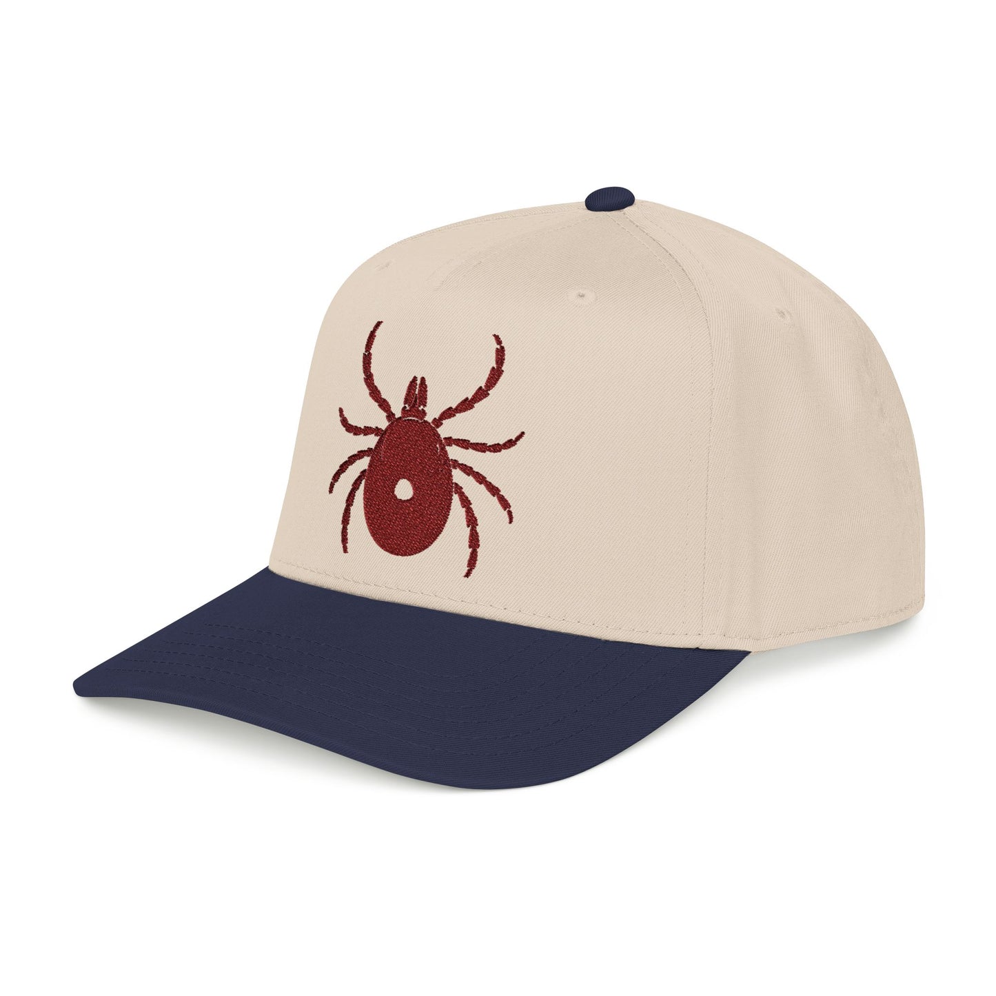 Tick Embroidered Baseball Cap