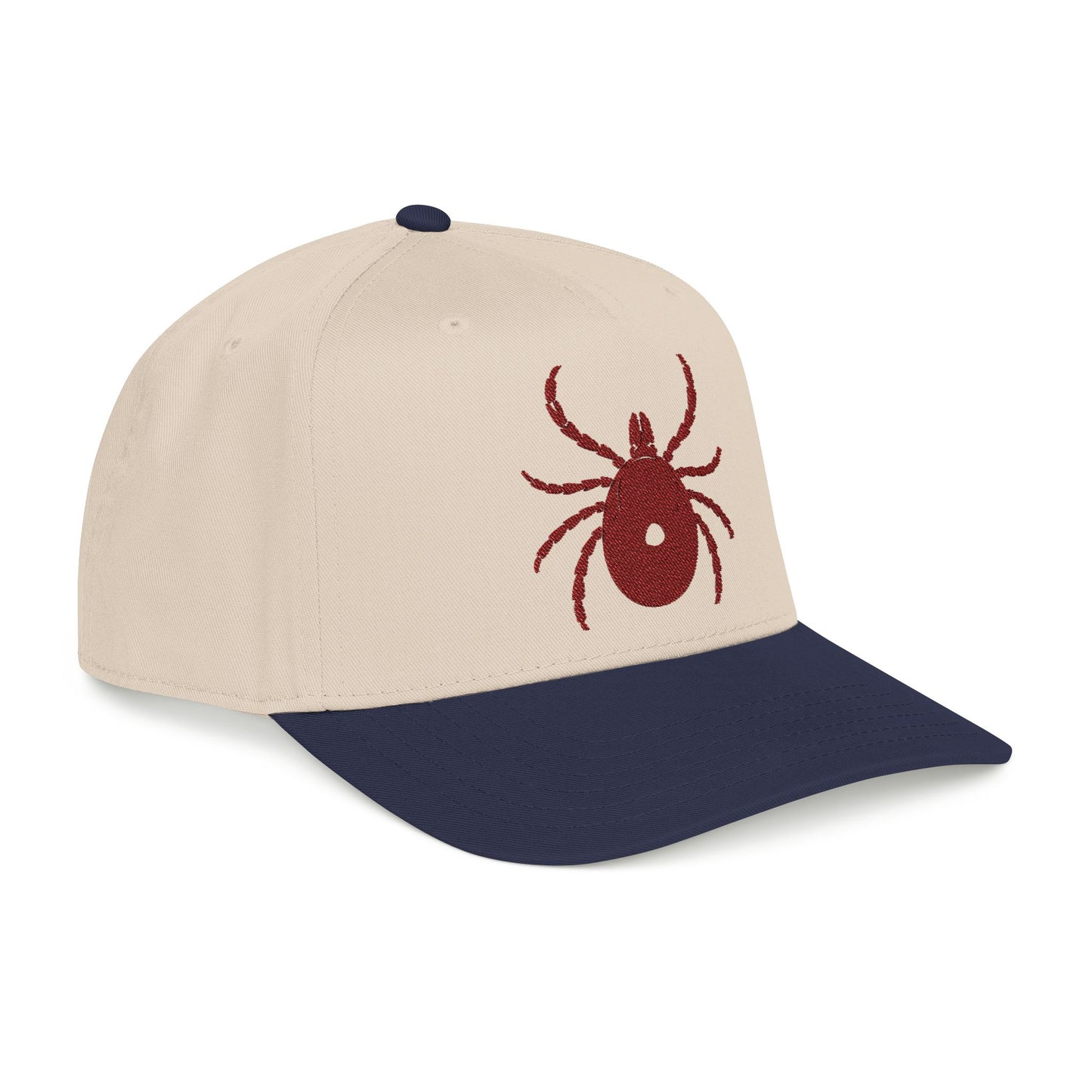 Tick Embroidered Baseball Cap
