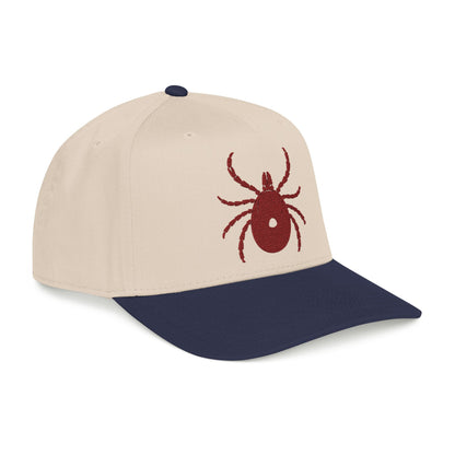 Tick Embroidered Baseball Cap