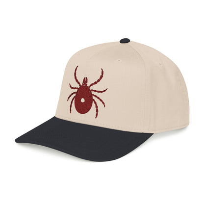 Tick Embroidered Baseball Cap