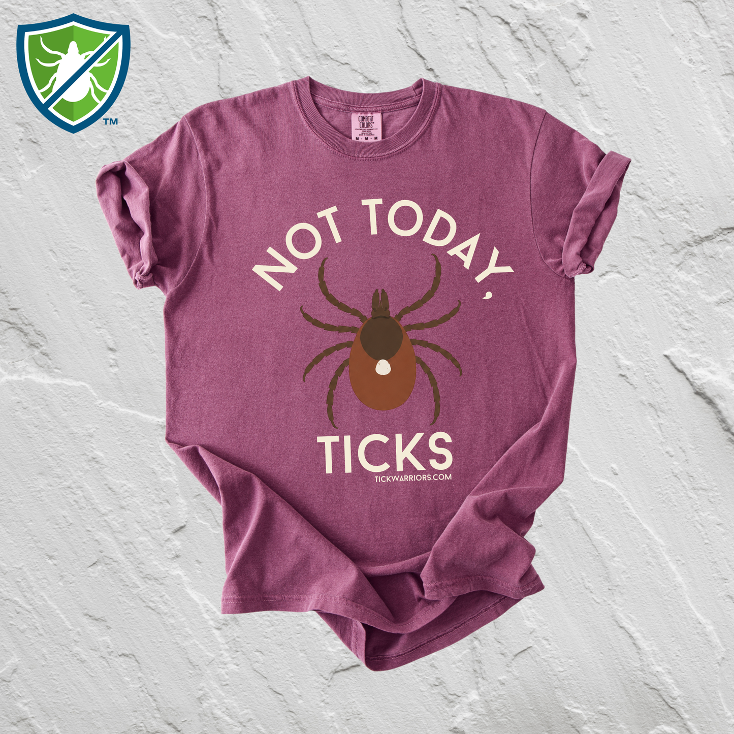 Minimalist Not Today Ticks T-Shirt
