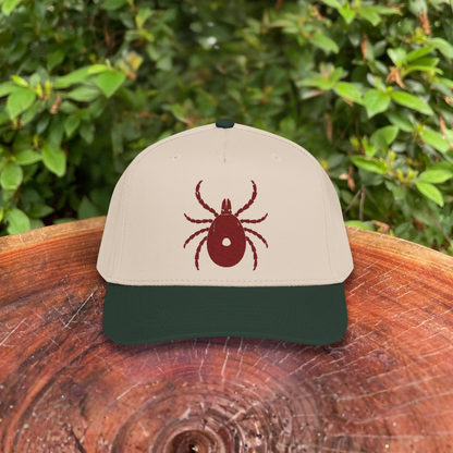 Tick Embroidered Baseball Cap