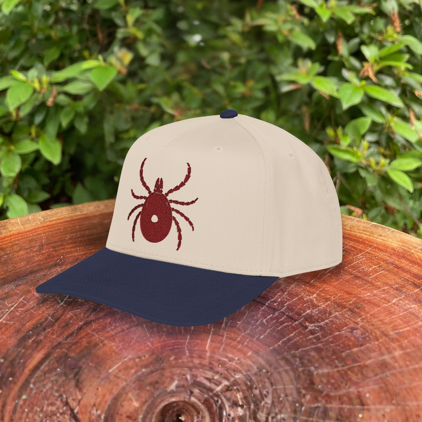 Tick Embroidered Baseball Cap