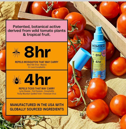Mimikai Kids Mosquito and Tick Repellent Travel Pump Spray 3.4 fl oz