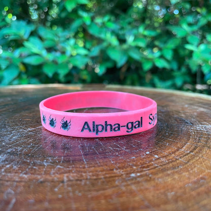 Alpha-Gal Syndrome Wristband Bracelet