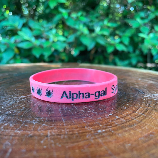 Alpha-Gal Syndrome Wristband Bracelet