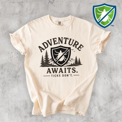 Adventure Awaits ticks don't T-Shirt
