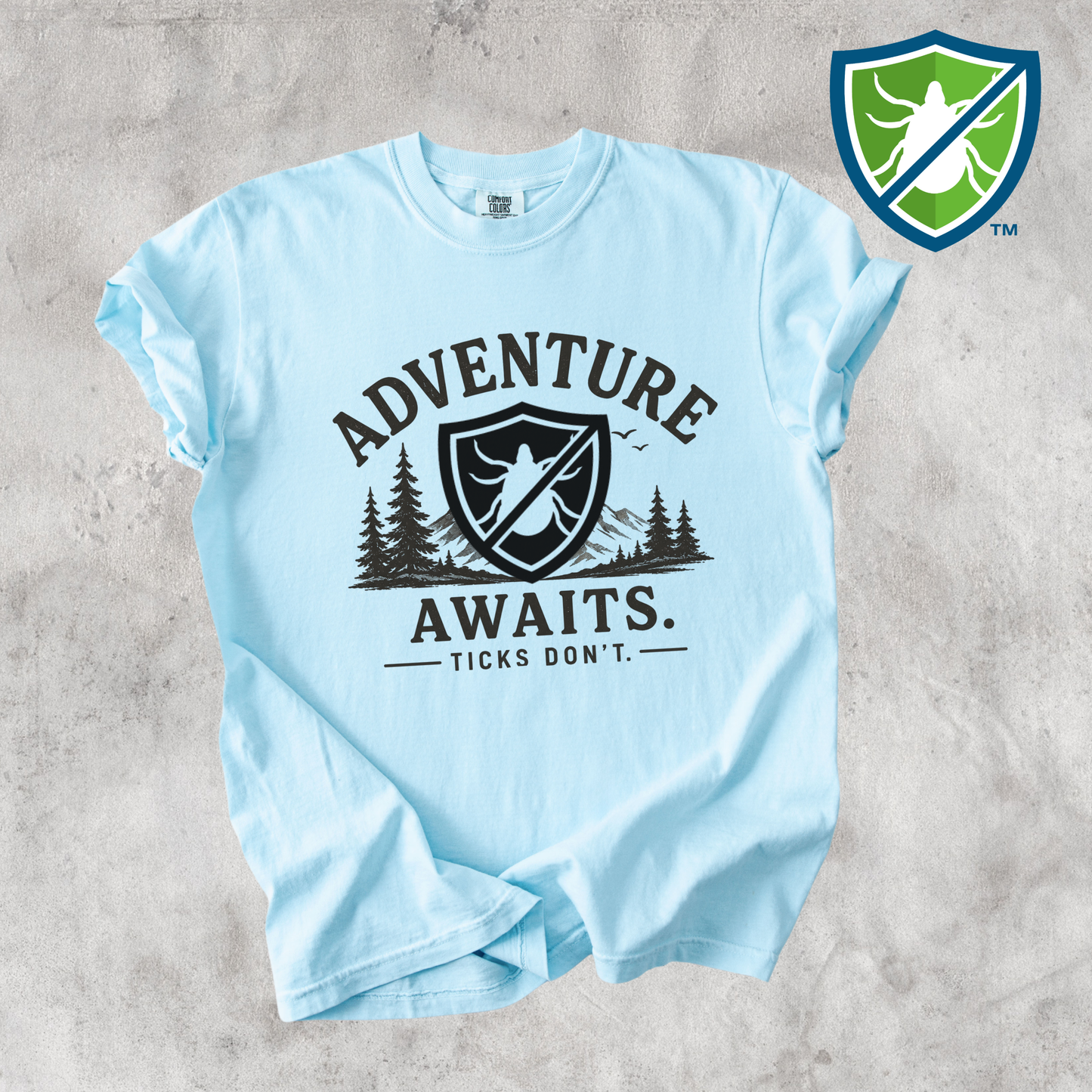 Adventure Awaits ticks don't T-Shirt