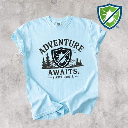 Adventure Awaits ticks don't T-Shirt