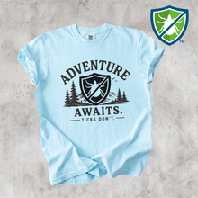 Load image into Gallery viewer, Adventure Awaits ticks don't T-Shirt
