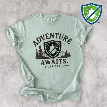 Adventure Awaits ticks don't T-Shirt