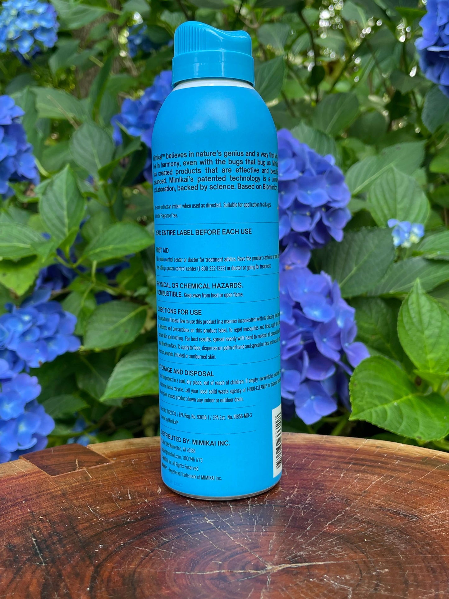 Mimikai Tick Bug Spray Mist (3.4oz)