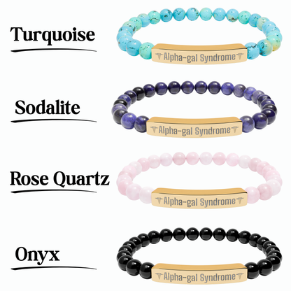 Alpha-gal Syndrome Alert Bracelet