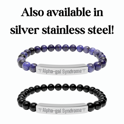 Alpha-gal Syndrome Alert Bracelet