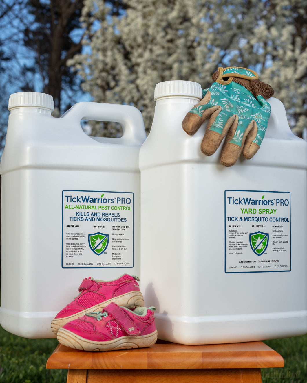 TickWarriors PRO Yard Products Bundle (2.5g each, 5g total)